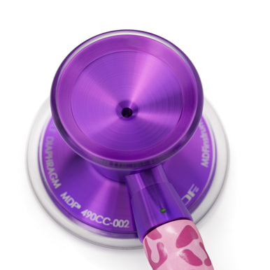 Stethoscope MDF Instruments ProCardial Titanium Mprint Pink Leopard Cougar Pynk and Ultraviolet Purple Customize with Engraving