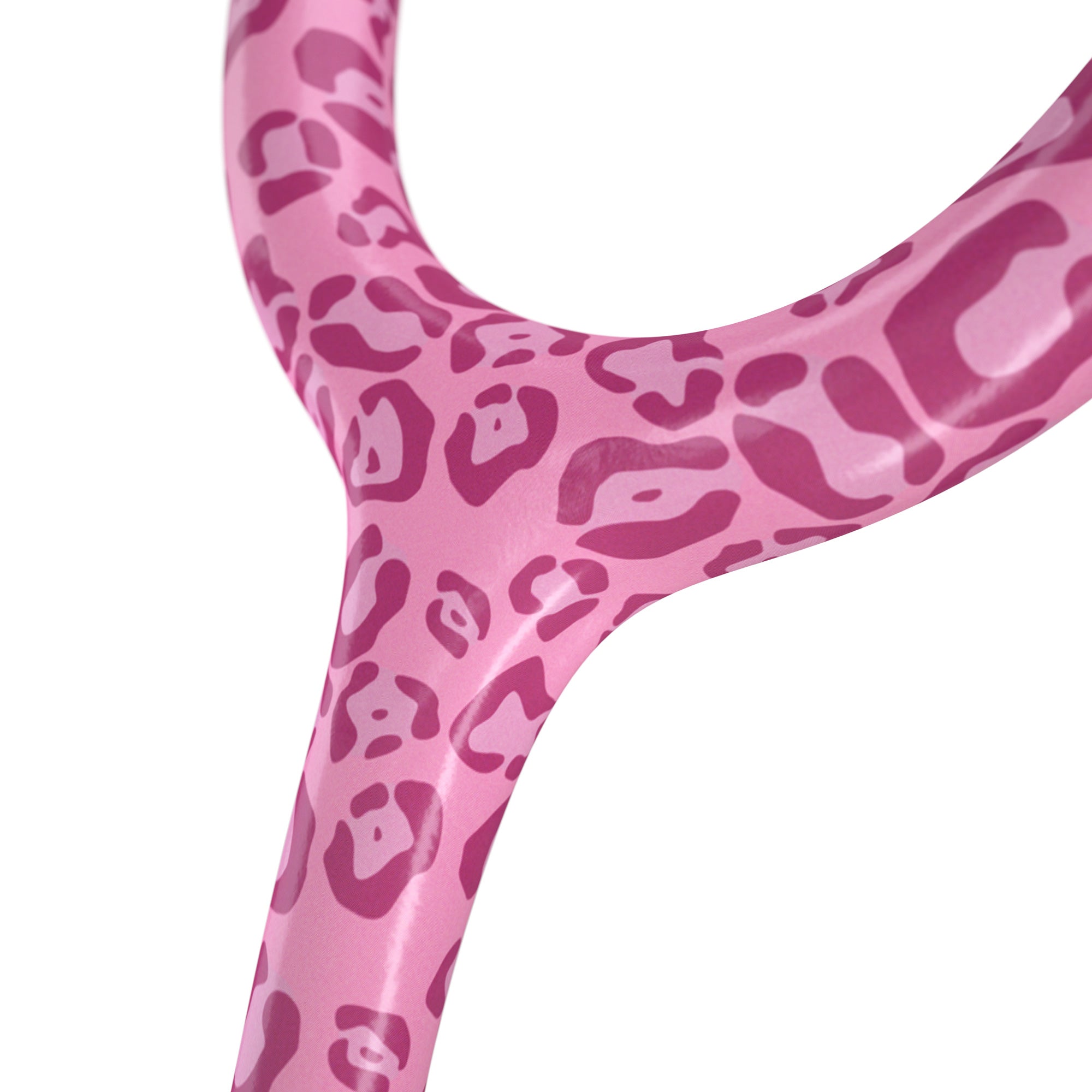 Stethoscope MDF Instruments ProCardial Titanium Mprint Pink Leopard Tube Cougar Pynk and Ultraviolet Purple