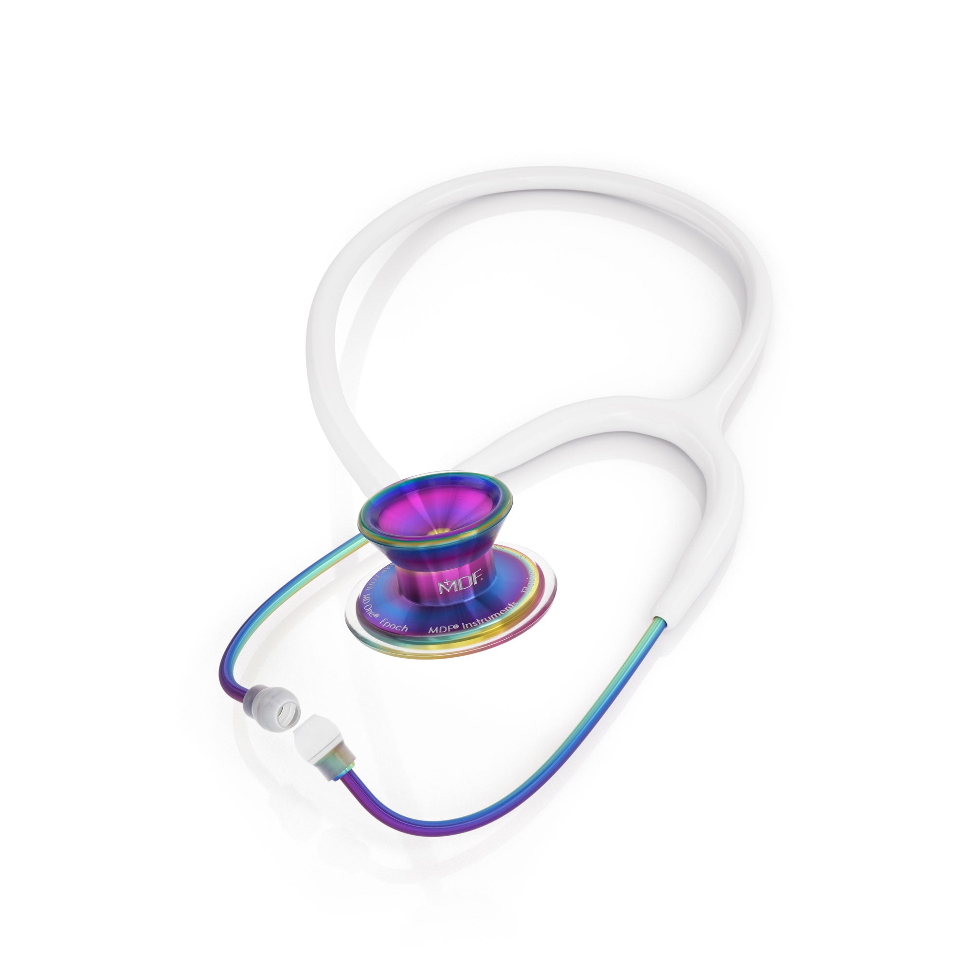 Stethoscope MDF Instruments MD One Epoch Titanium BlaBlanc White and Kaleidoscope