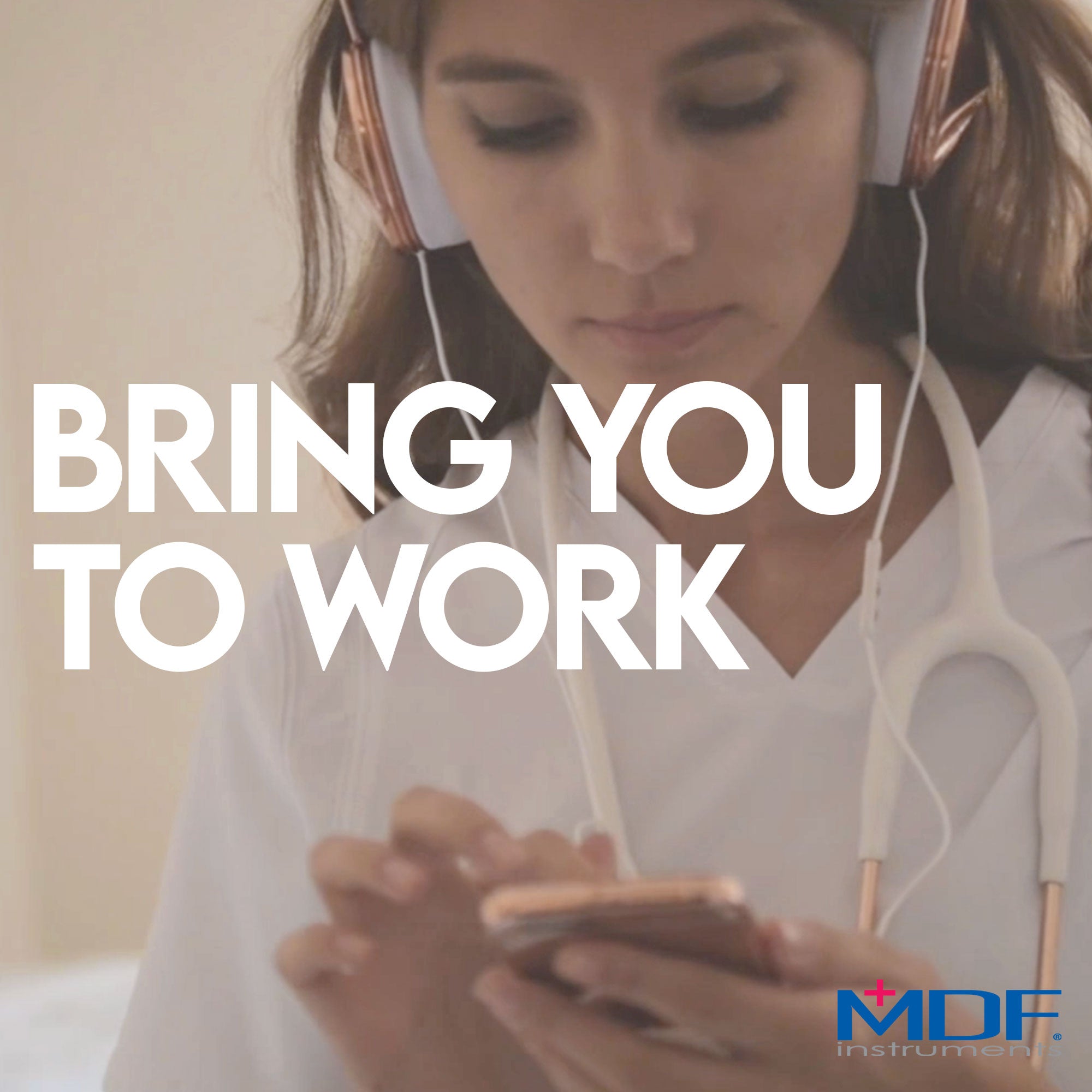 Rose Gold Stethoscopes from MDF Instruments