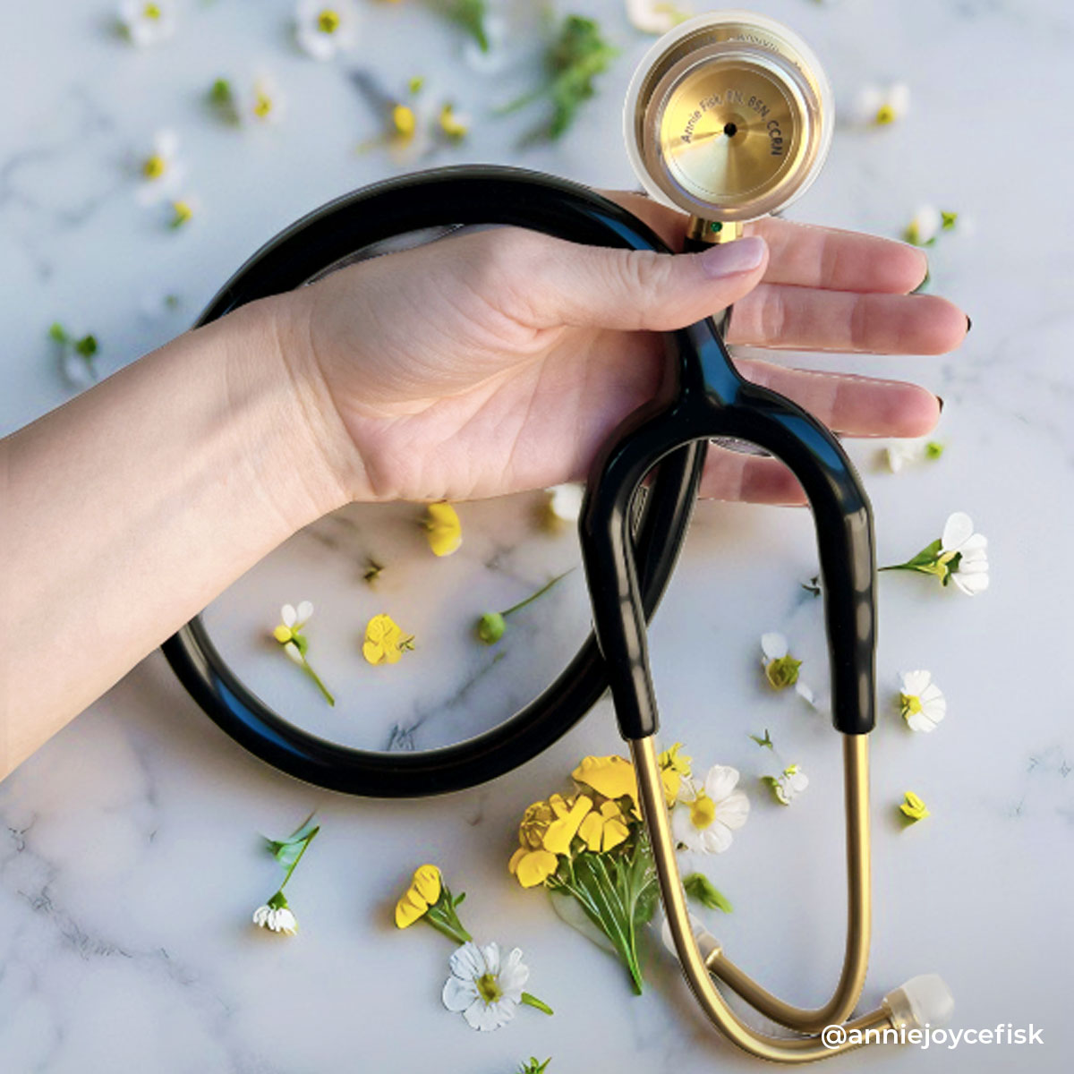 Stethoscope MDF Instruments ProCardial Titanium Cardiology Gold and Black