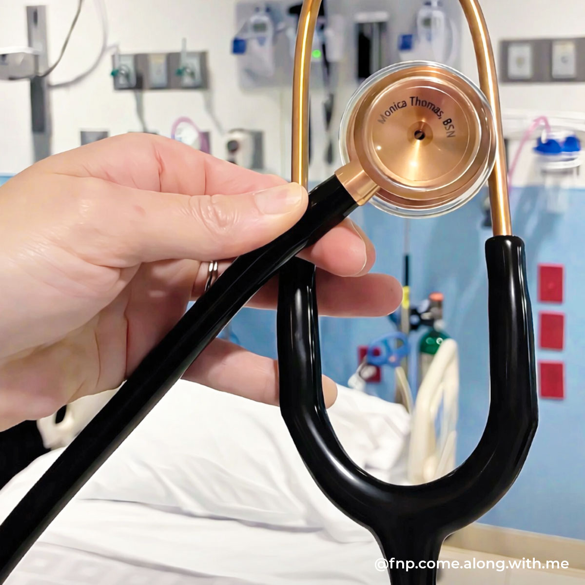 MDF ProCardial Titanium Cardiology Stethoscope | Black & Rose Gold