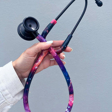 Stethoscope MDF Instruments ProCardial Titanium Mprint Cardiology Galaxy BlackOut