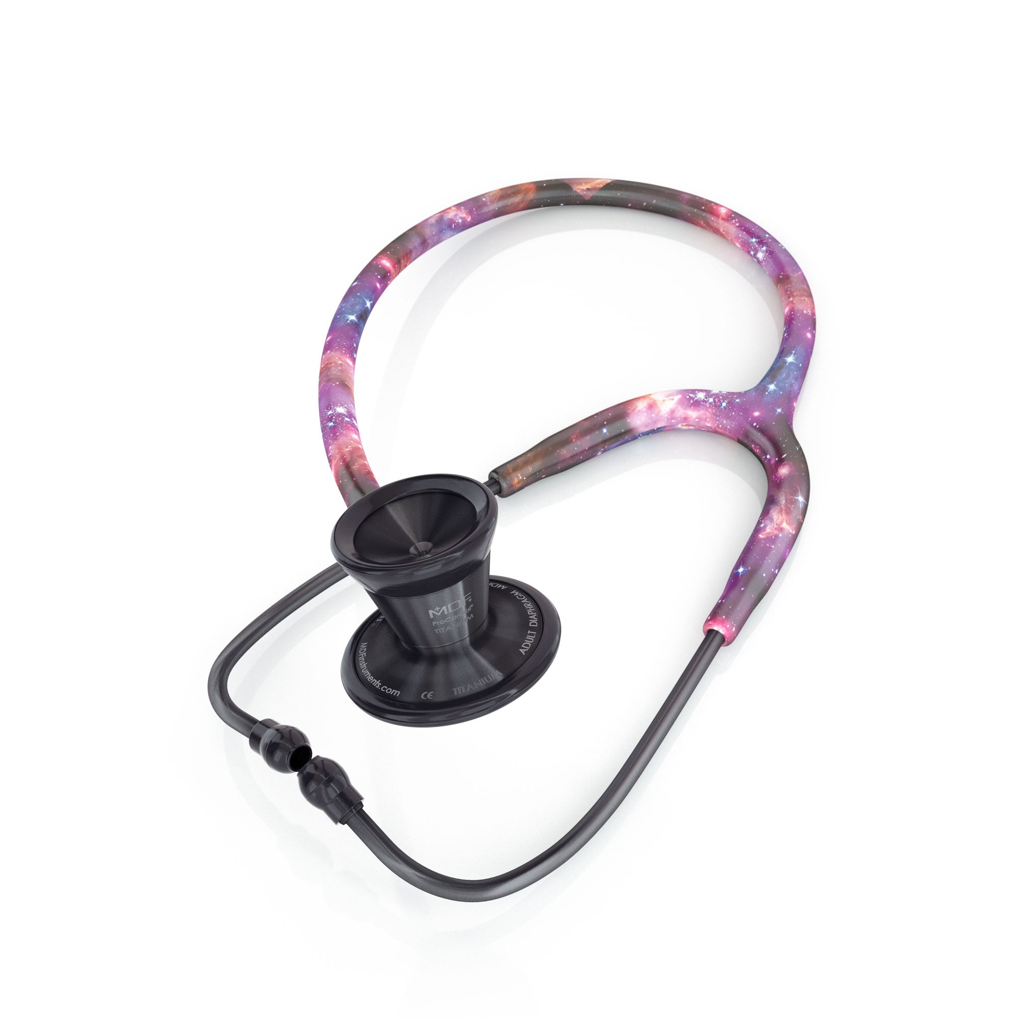 ProCardial® Titanium Cardiology Stethoscope - Galaxy/BlackOut