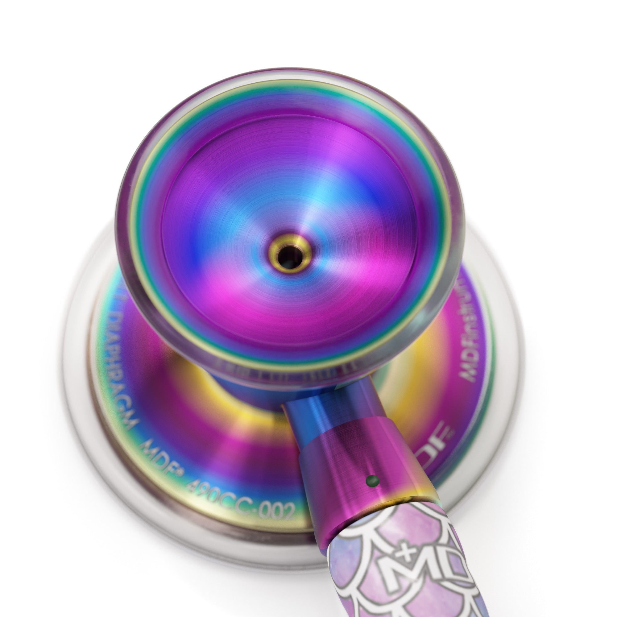 ProCardial® Titanium Cardiology Stethoscope - Baby Mermaid/Kaleidoscope - EngravingProCardial Titanium Stethoscope MDF Instruments Baby Mermaid Kaleidoscope Engraving