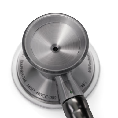 Stethoscope MDF Instruments ProCardial Titanium Cardiology NoirNoir Black and Metalika Engraving
