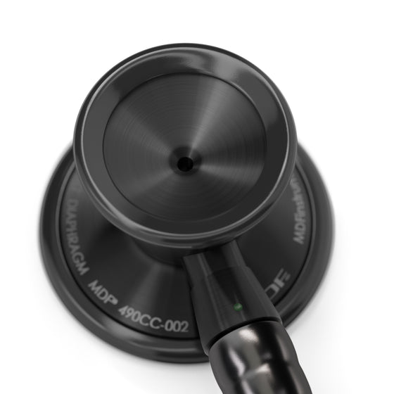 ProCardial® Titanium Cardiology Stethoscope - BlackOut - Black - Engraving