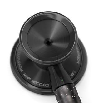 Stethoscope MDF Instruments ProCardial Titanium Cardiology Black Glitter BlackOut Engraving