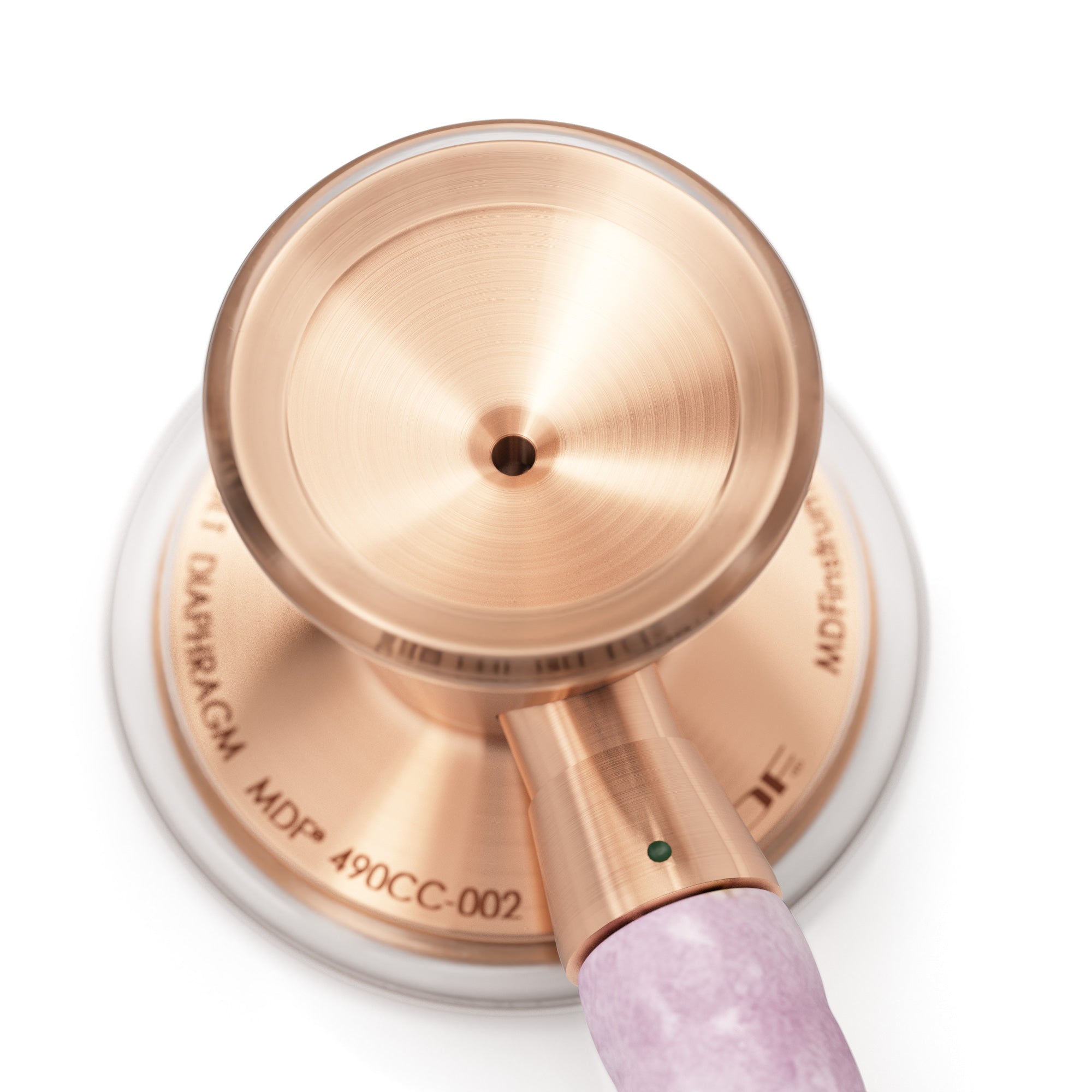 Stethoscope MDF Instruments ProCardial Titanium Cardiology Pink Galaxy Print Orion Nebula Rose Gold Pink Stethoscopes Engraving