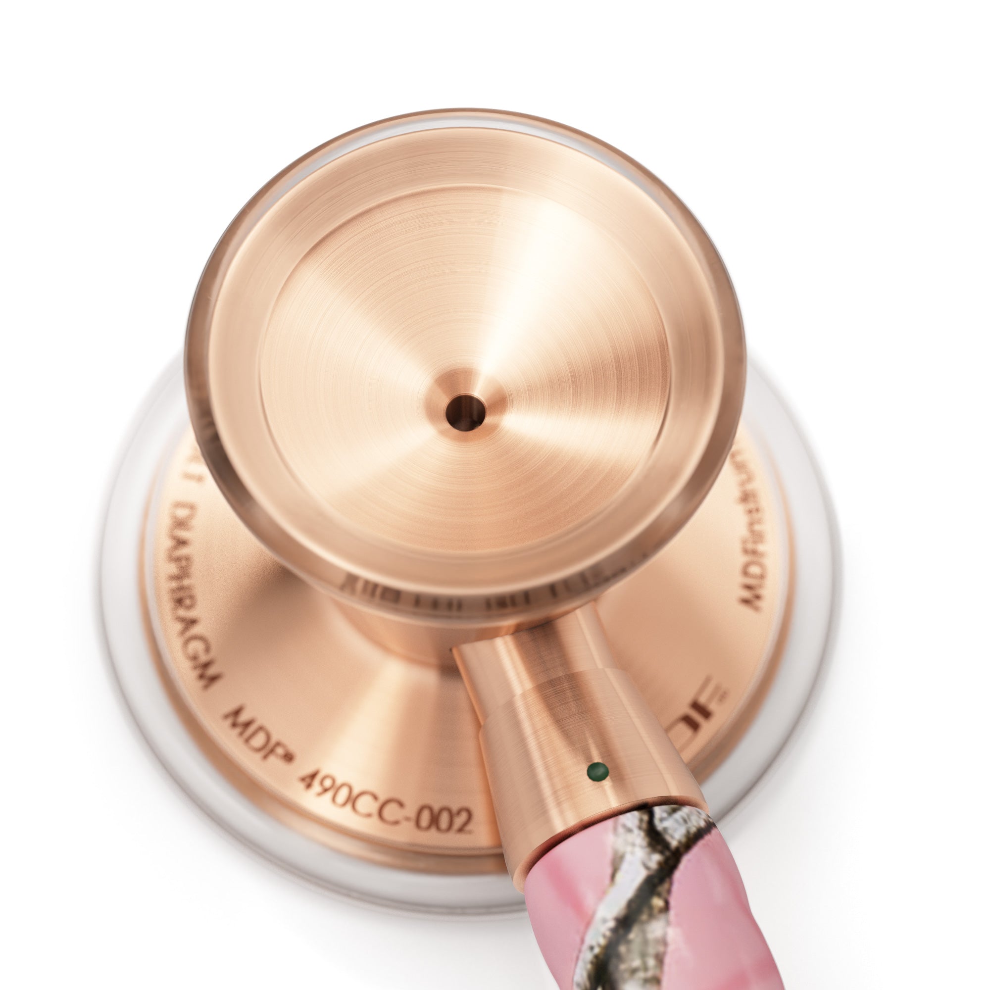 Stethoscope MDF Instruments ProCardial Titanium Mprint True Timber Conceal Pink and Rose Gold Engraving