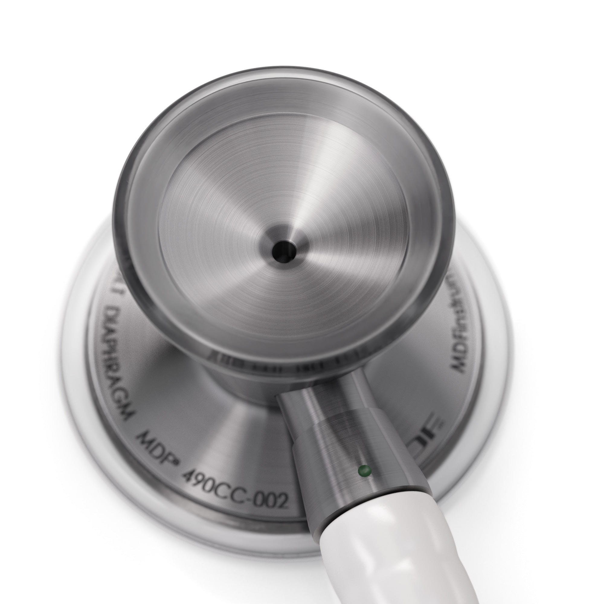 Stethoscope MDF Instruments ProCardial Titanium Cardiology White and Metalika Engraving