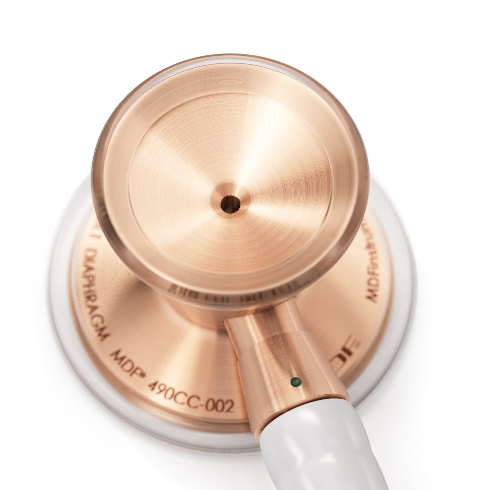 Stethoscope MDF Instruments ProCardial Titanium Cardiology Rose Gold and BlaBlanc White Engraving