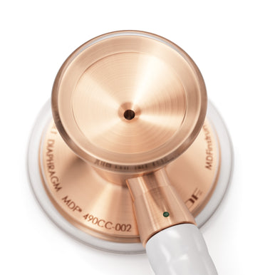Stethoscope MDF Instruments ProCardial Titanium Cardiology Rose Gold and BlaBlanc White Engraving