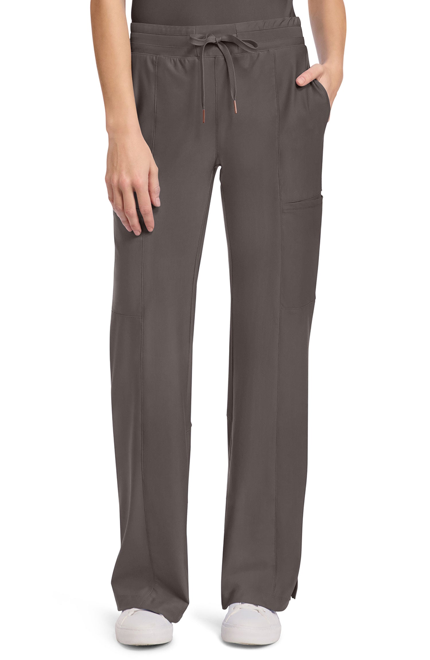 Women's Scrub Pants Wide Leg Cherokee Form Iron Brown CK026 MDF Instruments Apparel