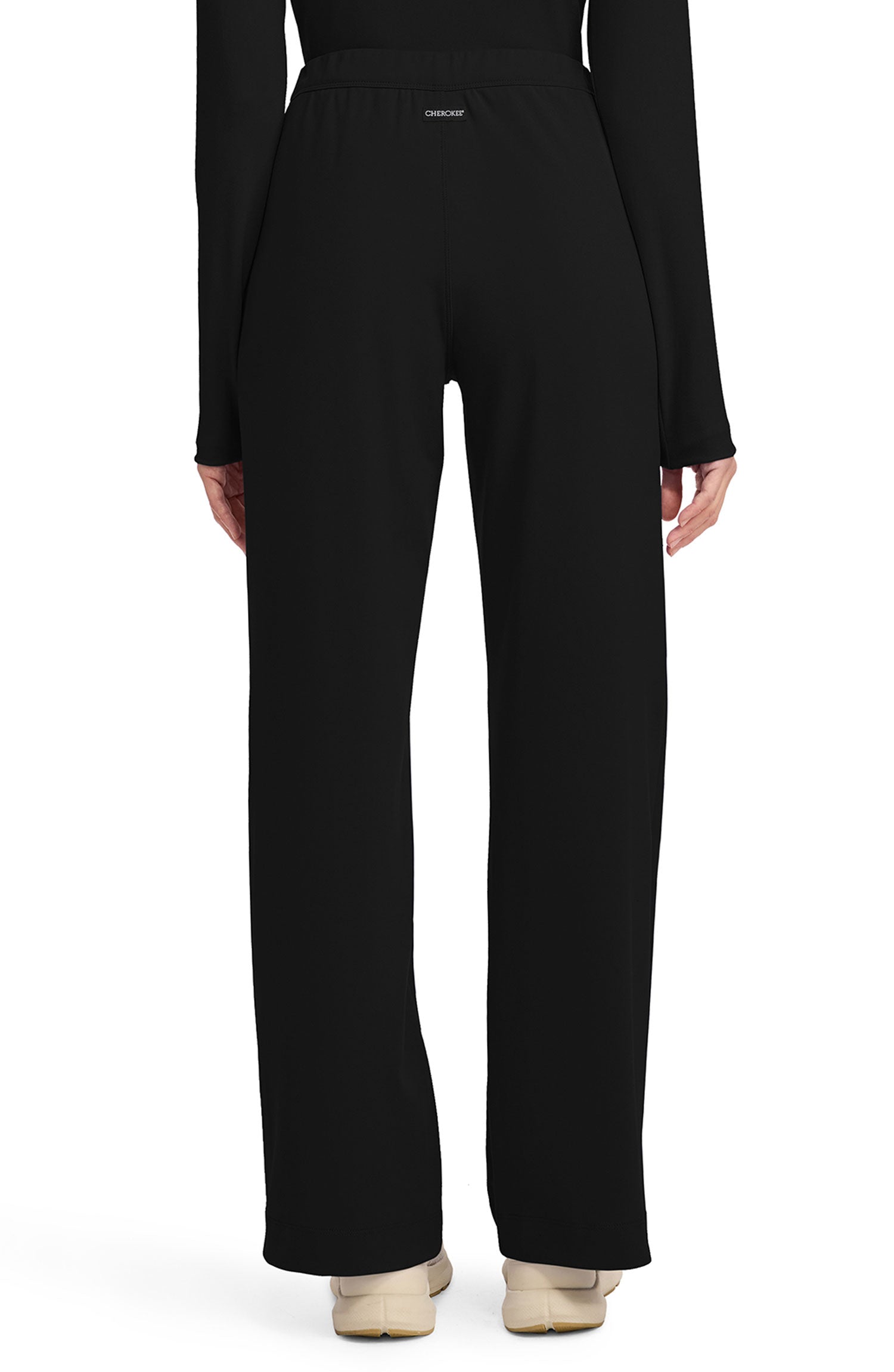 Cherokee Achieve Women's Pintuck Wide Leg Scrub Pants