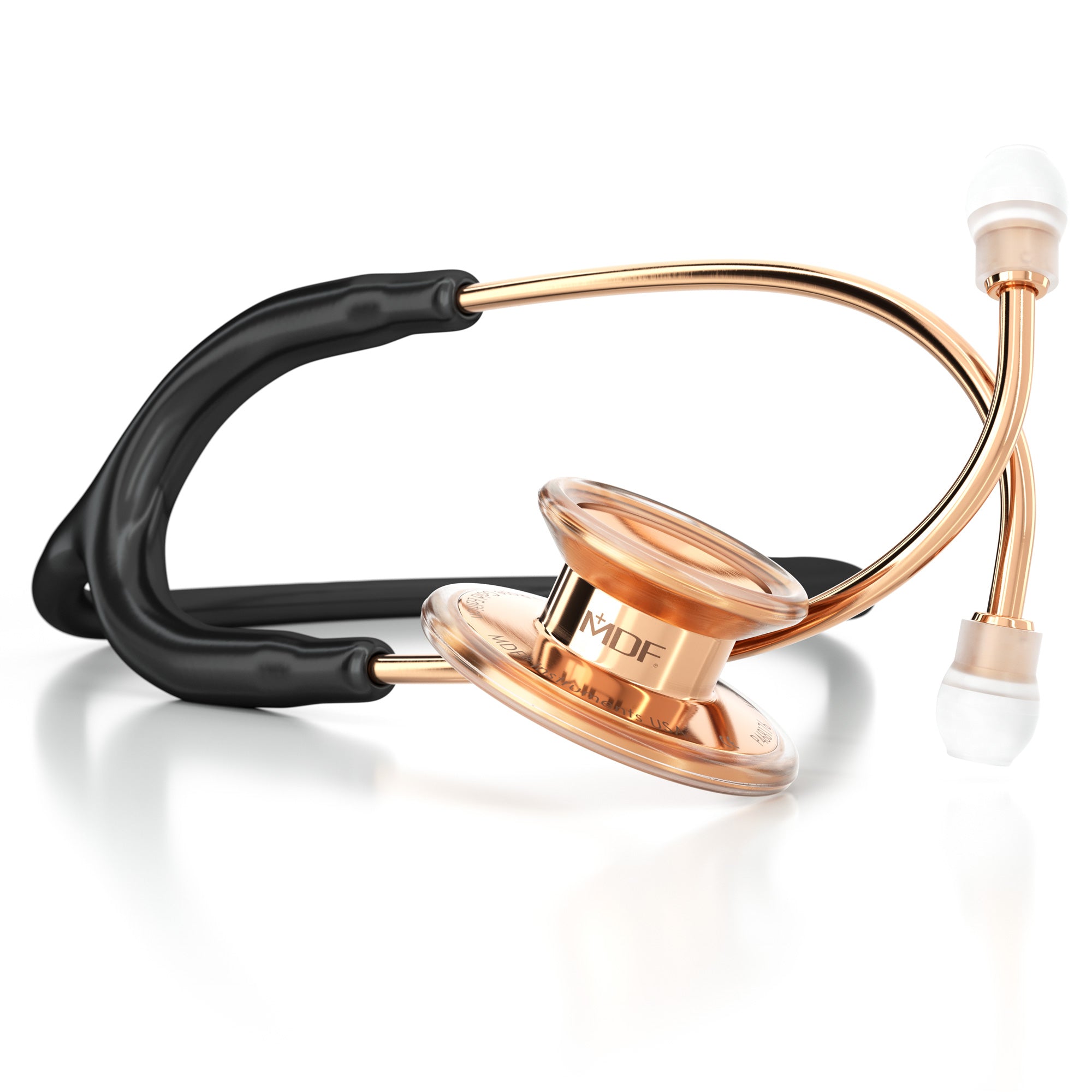 Rose Gold Stethoscope MDF Instruments MD One NoirNoir Black