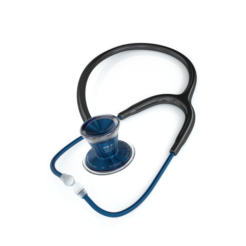 ProCardial® Titanium Cardiology Stethoscope - Black/Capridium - MDF Instruments Official Store - No - Stethoscope