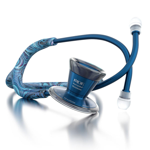 ProCardial® Titanium Cardiology Stethoscope - Starry Night/Capridium - MDF Instruments Official Store - No - Stethoscope