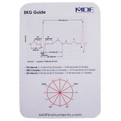 Pocket EKG Ruler Guide - MDF Instruments Official Store - Accessories