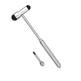 Babinski Buck® Reflex Hammer with Built-In Brush MDF Instruments Black Reflex Hammer