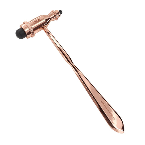 Tromner Reflex Hammer with Pointed Tip - Rose Gold - MDF Instruments Official Store - Reflex Hammer