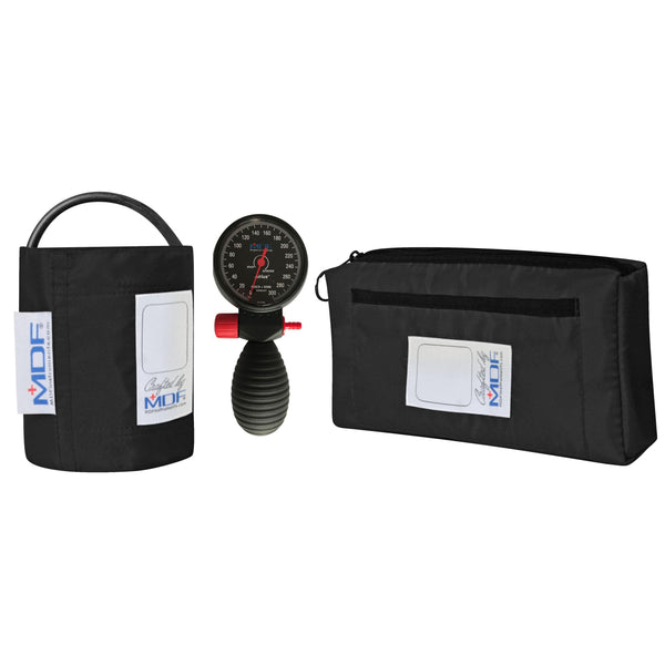 Sphygmomanometer MDF Instruments Airius Palm Aneroid Blood Pressure Monitor Black