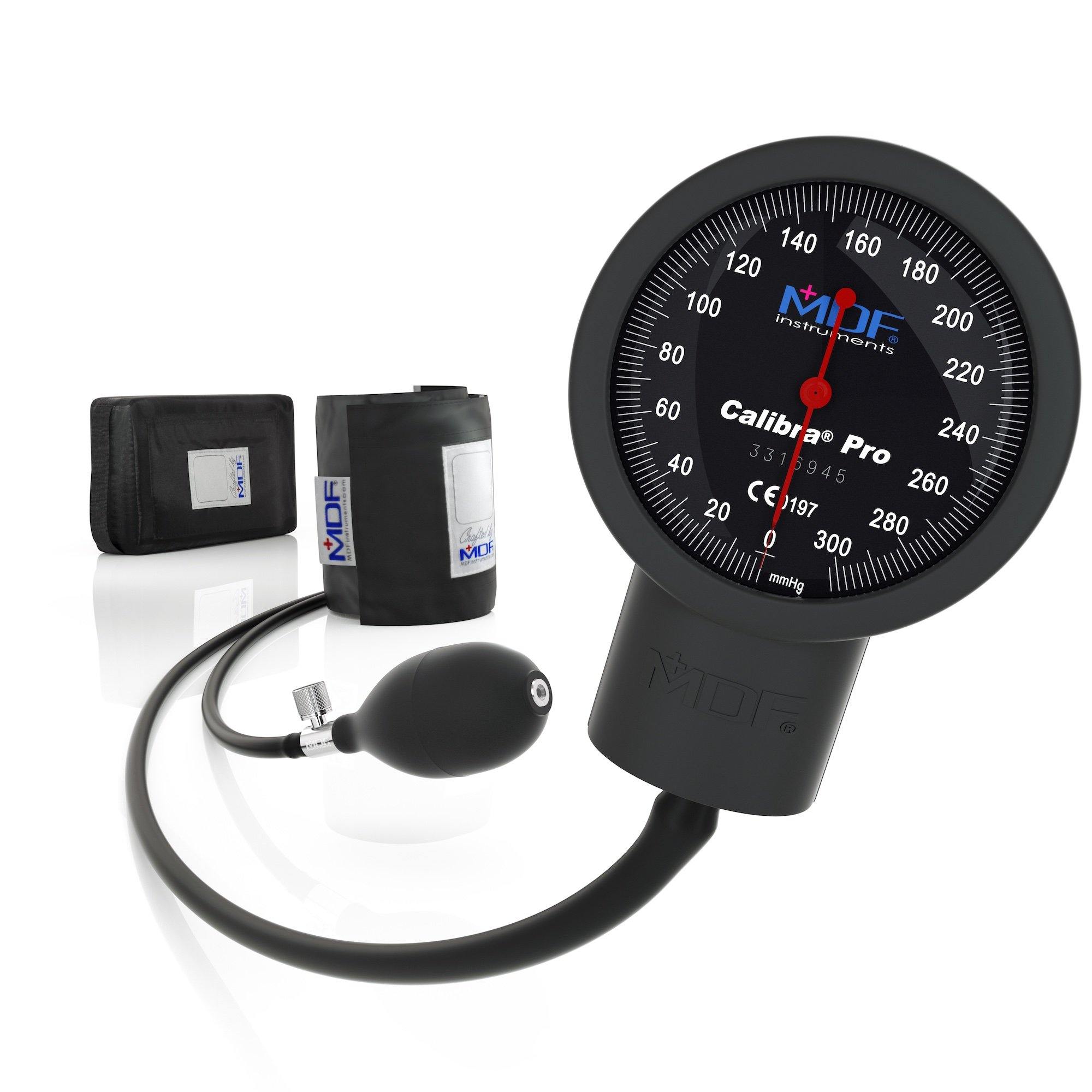 Calibra® Pro Sphygmomanometer - Black - MDF Instruments Official Store - Sphygmomanometer