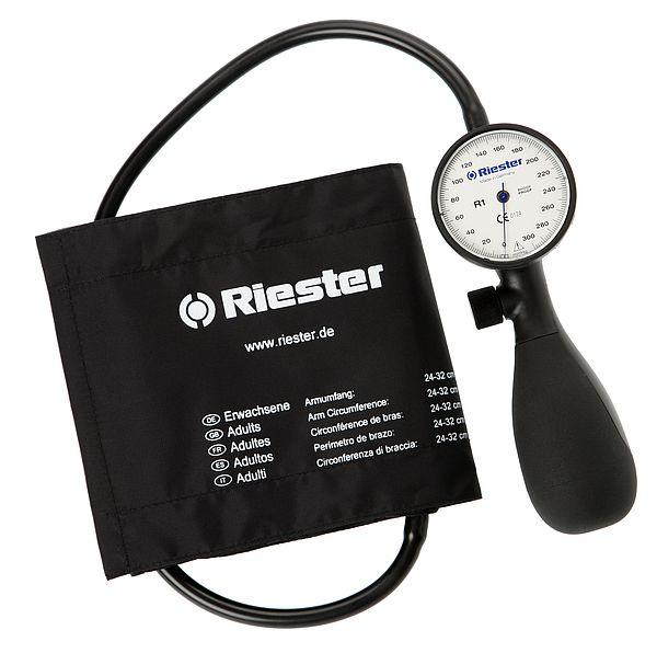 Riester R1 shock-proof® Mobile Aneroid Sphygmomanometer - MDF Instruments Official Store - White Dial - Blue Pointer - Sphygmomanometer