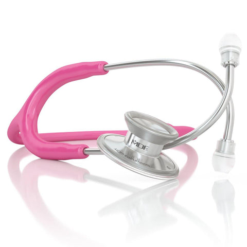 Acoustica® Stethoscope - Bright Pink - MDF Instruments Official Store - Stethoscope