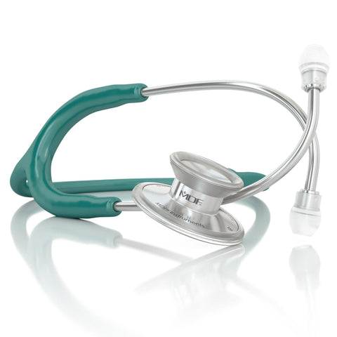 Acoustica Stethoscope MDF Instruments Green Ribbit