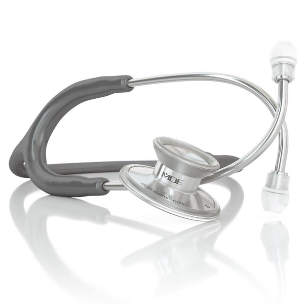 Acoustica Stethoscope MDF Instruments Sleek Grey