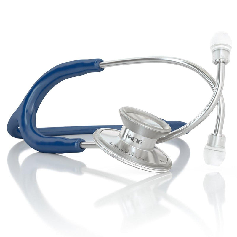 Navy Blue Stethoscope MDF Instruments Acoustica Abyss