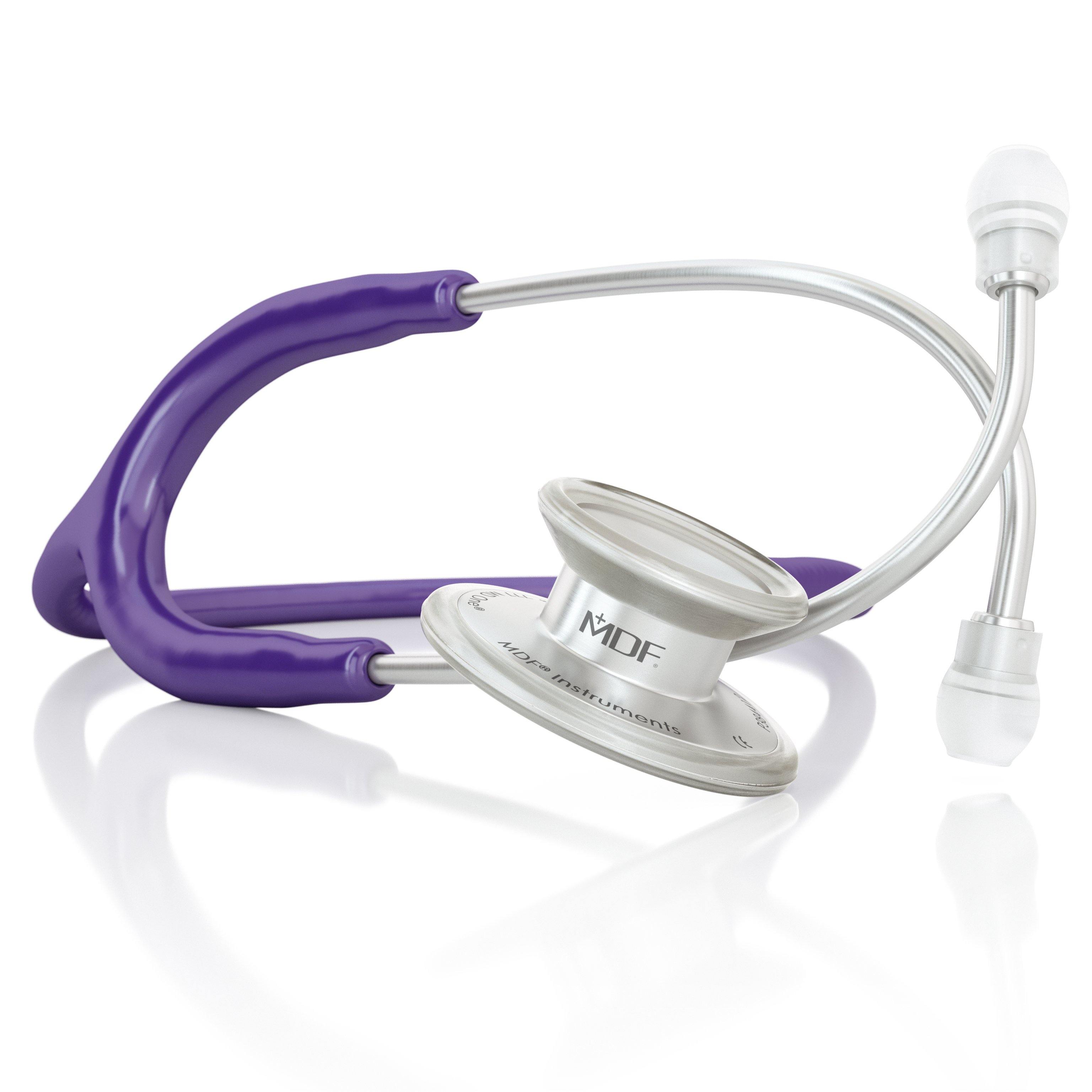 Adult Stethoscope MDF Instruments MD One Purple Rain