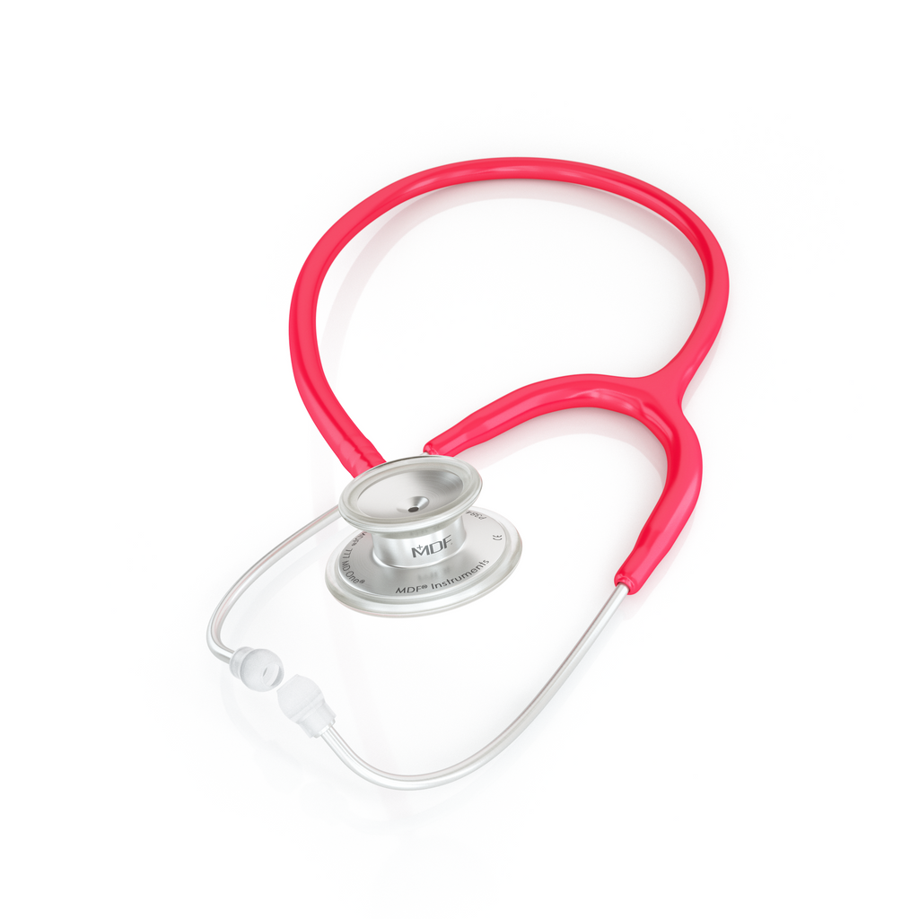 MDF Instruments® Stethoscope MD One® Stainless Steel Raspberry Pink