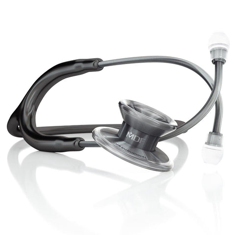 MD One® Epoch® Titanium Adult Stethoscope - Black/Metalika - MDF Instruments Official Store - No - Stethoscope