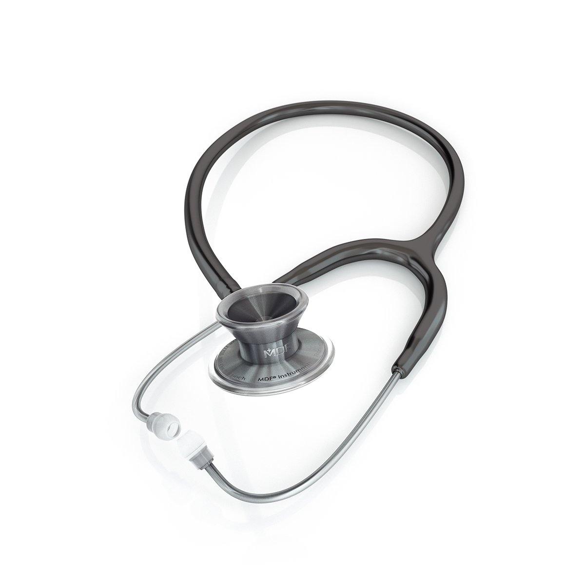 Stethoscope MDF Instruments MD One Epoch Titanium NoirNoir Black and Metalika