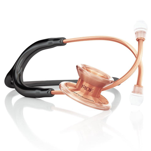 Stethoscope MDF Instruments MD One Epoch Titanium NoirNoir Black and Rose Gold