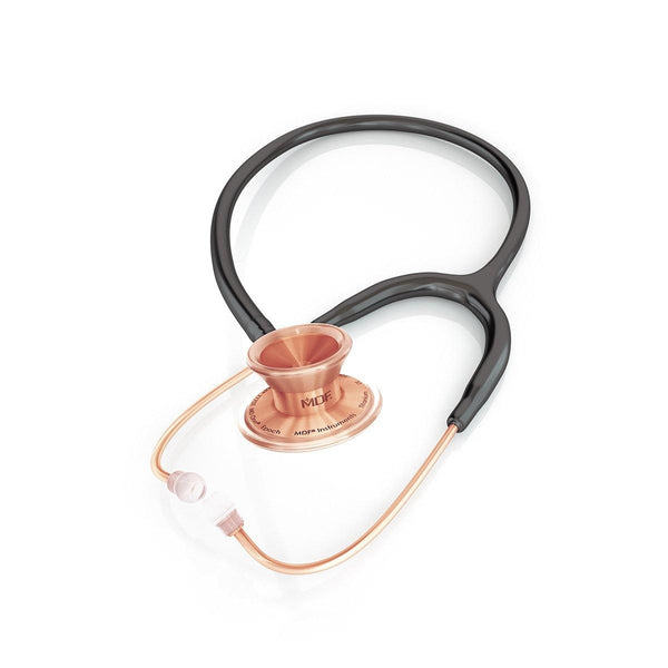 Stethoscope MDF Instruments MD One Epoch Titanium NoirNoir Black and Rose Gold