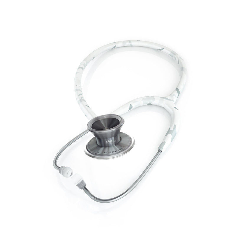 MD One® Epoch® Titanium Adult Stethoscope - FrostFight Camo/Metalika - MDF Instruments Official Store - Stethoscope