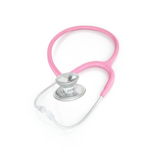 MD One® Epoch® Titanium Adult Stethoscope - Pink - MDF Instruments Official Store - No - Stethoscope