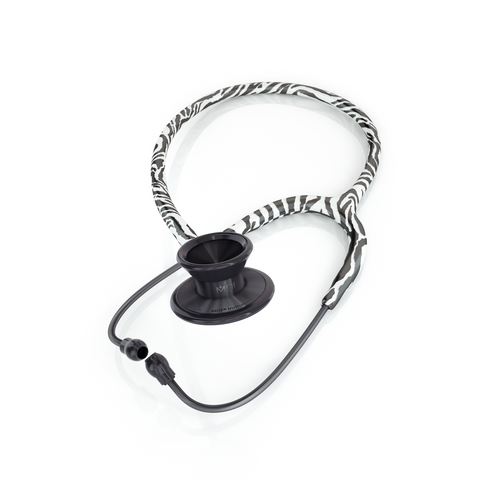 MD One® Epoch® Titanium Adult Stethoscope - Zebra/BlackOut - MDF Instruments Official Store - No - Stethoscope