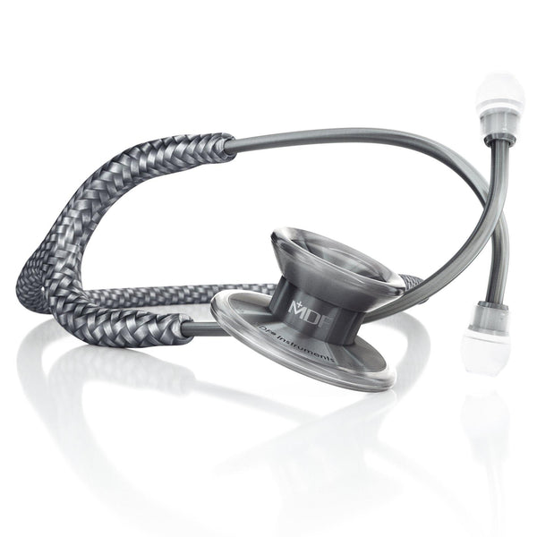 MD One® Epoch® Titanium Adult Stethoscope - Zeus - Carbon Fiber/Metalika - MDF Instruments Official Store - No - Stethoscope