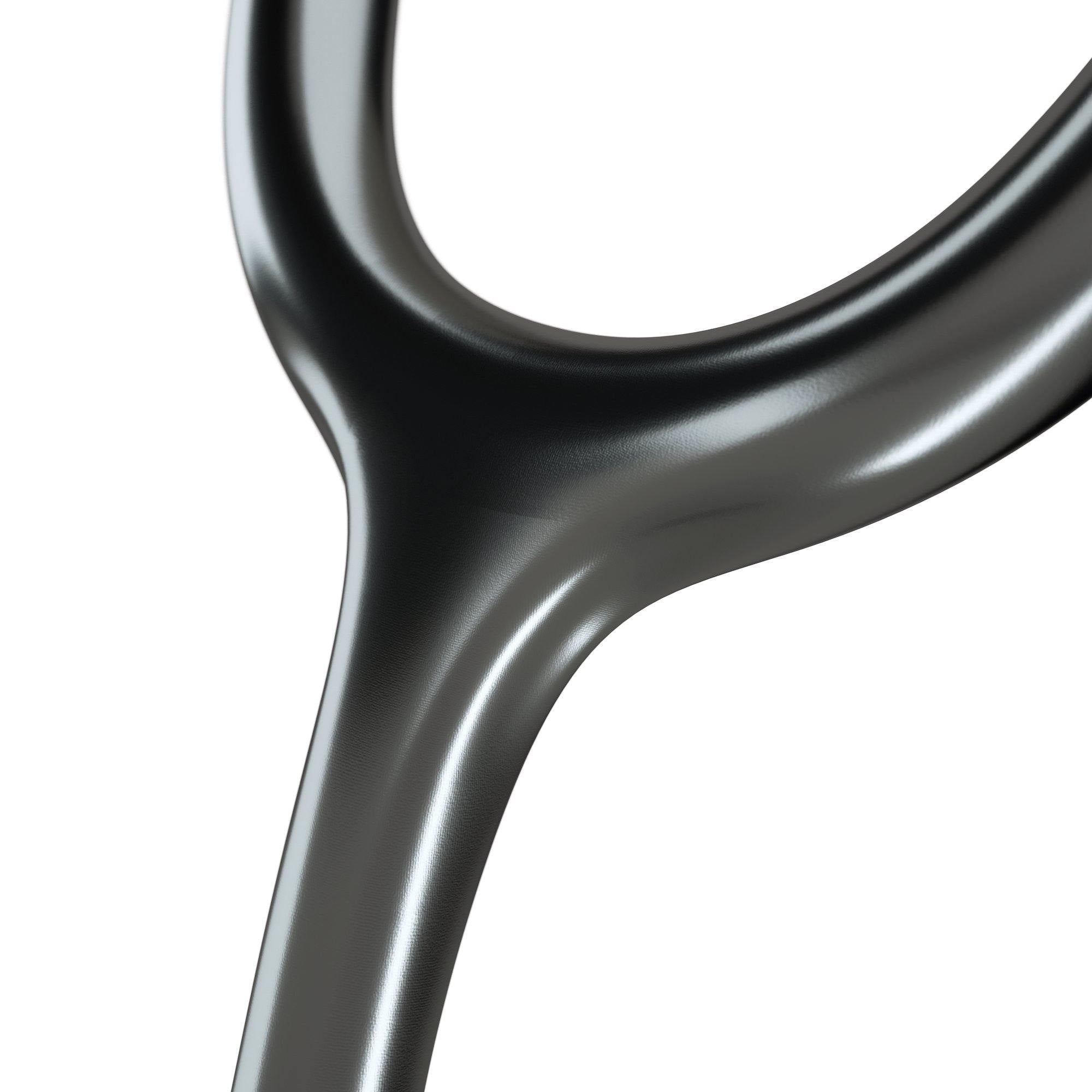 Pinnacle Series Stainless Steel Adult Stethoscope, Black 