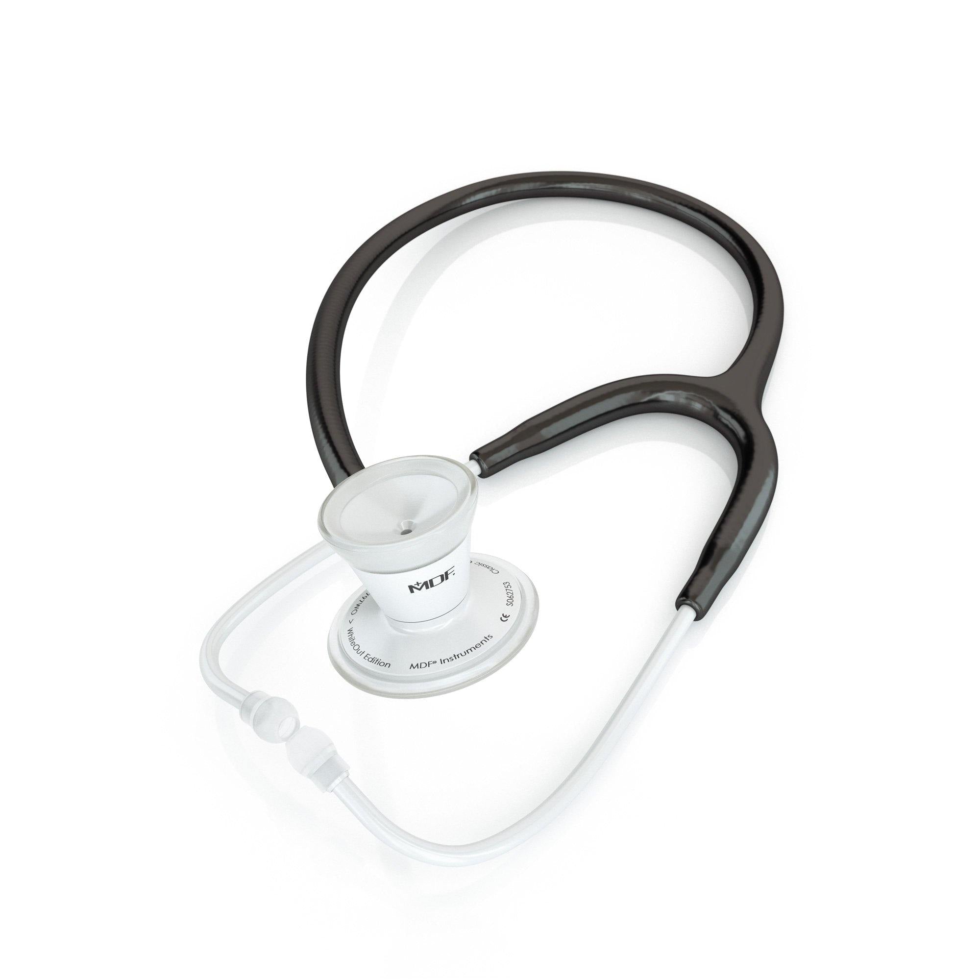 ProCardial® Stainless Steel Cardiology Stethoscope - Black/WhiteOut - MDF Instruments Official Store - Stethoscope