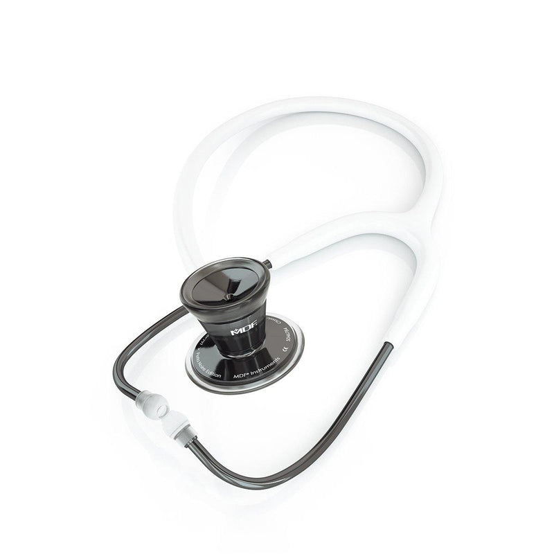 ProCardial® Stainless Steel Cardiology Stethoscope - White/Perla Noire - MDF Instruments Official Store - Stethoscope