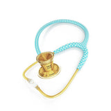 ProCardial® Titanium Cardiology Stethoscope - Bella Azure/Gold - MDF Instruments Official Store - Stethoscope