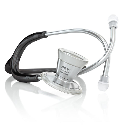 Stethoscope MDF Instruments ProCardial Titanium Cardiology NoirNoir Black