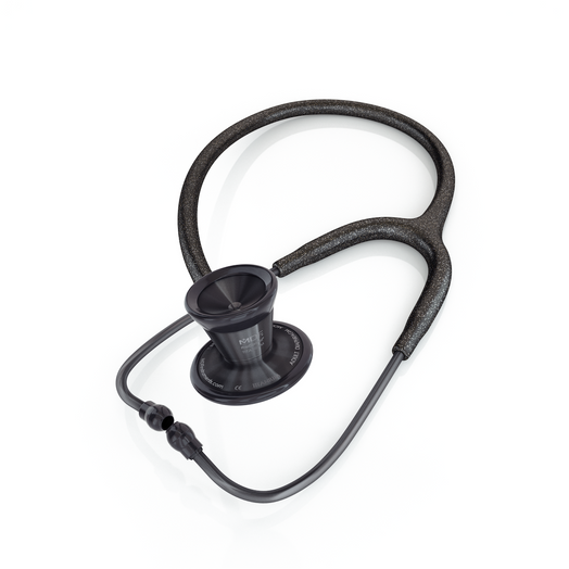 ProCardial® Titanium Cardiology Stethoscope - Black Glitter/BlackOut - MDF Instruments Official Store - Stethoscope