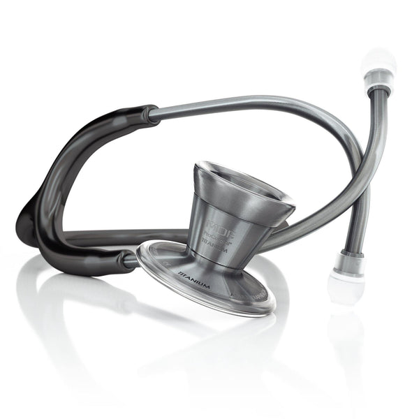 Stethoscope MDF Instruments ProCardial Titanium Cardiology NoirNoir Black and Metalika