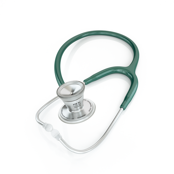 Stethoscope MDF Instruments ProCardial Titanium Cardiology Ribbit Green